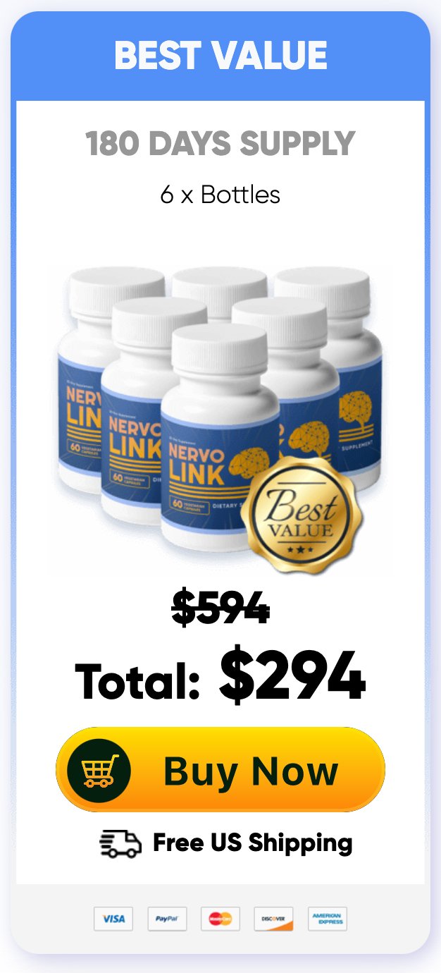 NervoLink Buy 6 Bottle